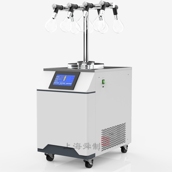 真空冷凍干燥機(jī)FD-12QT-80（T型架茄形瓶捕水型，冷阱溫度-80℃）